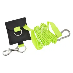 Diving Rope 8.5 Ft Free Diving Safety Rope Scuba Diving Accessories Anti-Lost Strap With Carabiner Underwater Diving Tool For