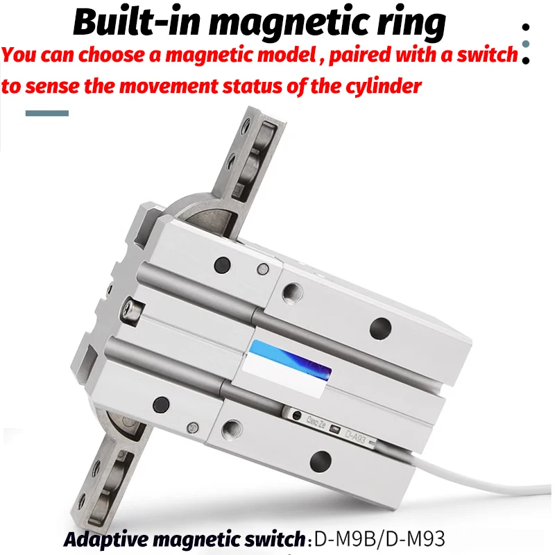 Airtac Type Small pneumatic Small pneumatic finger cylinder 180°  Opening and closing manipulator  HFR6 HFR-10 16 20 25 32 40