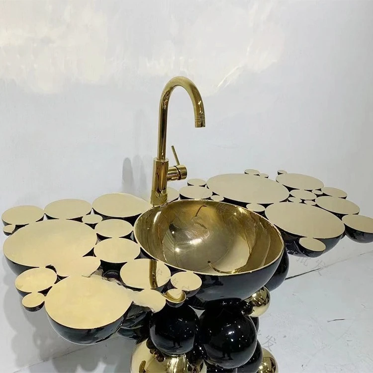 lavatório de aço inoxidável