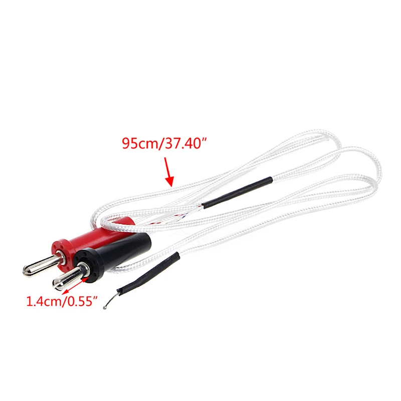 TP-01A K-type Wire Temperature Test Thermocouple Sensor Probe 100cm  Dropship