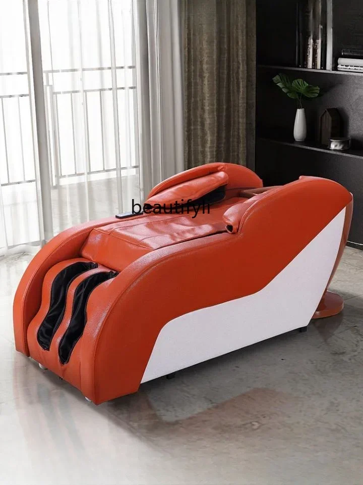 Hair Salon Electric Massage Shampoo Flushing Bed High-End Ear Cleaning Shop Fumigation Head Therapy Fashion Massage Couch