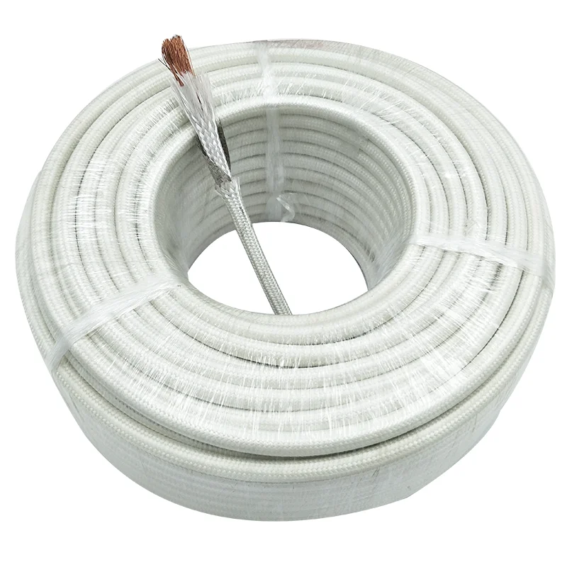 Mica High Temperature Cable Resistant 500 ℃ 20/18/17/15/13/11/9AWG 1/2/3/4Cores Flame Retardant Electromagnetic Heating Cable