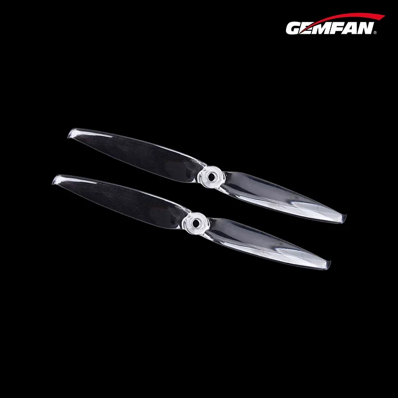 Gemfan Flash 6042 6X4. 2 7042 7x4.2 PC 2-łopatowe śmigło FPV z otworem montażowym 5mm do dronów wyścigowych RC LR6 L67 dalekiego zasięgu, 2 pary