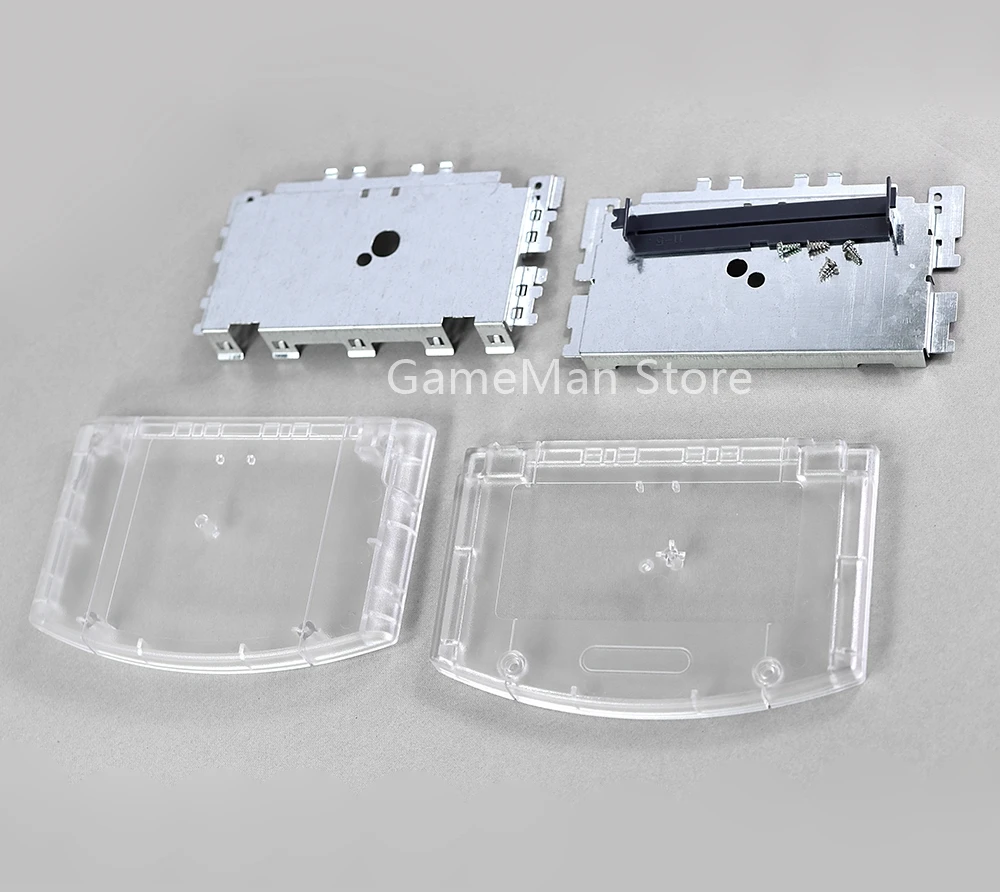 Juego de fundas para tarjetas de juego N64 versión estadounidense, estuche rígido de repuesto con soporte de hierro con tornillos, 10 juegos