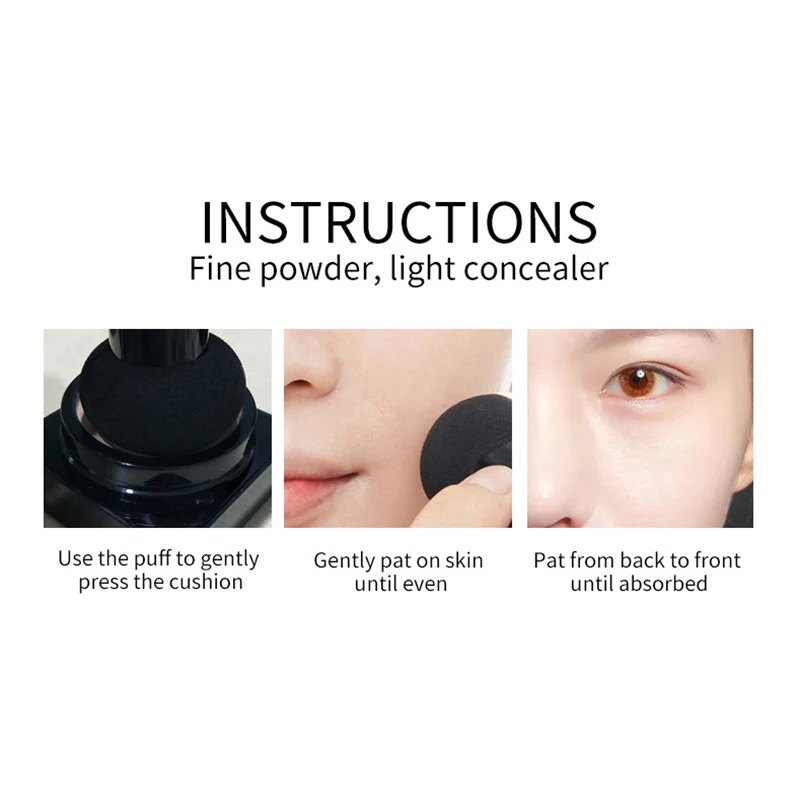 New Magic Foundation Mushroom Head Air Cushion Cc Cream Waterproof Brighten Foundation Cream Women Base Makeup Face Cosmetics