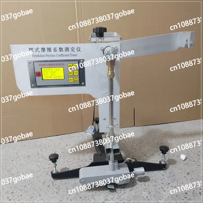 Digital display pendulum friction coefficient measurement pavement pendulum friction coefficient tester