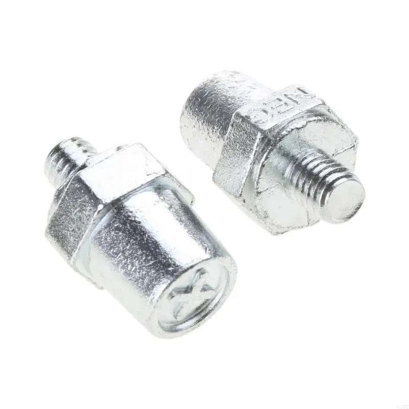 547C 2pcs Zinc Alloy Car Positive Negative Battery Post Terminal Adapter Converter Connector Accessories Corrosion Resistance