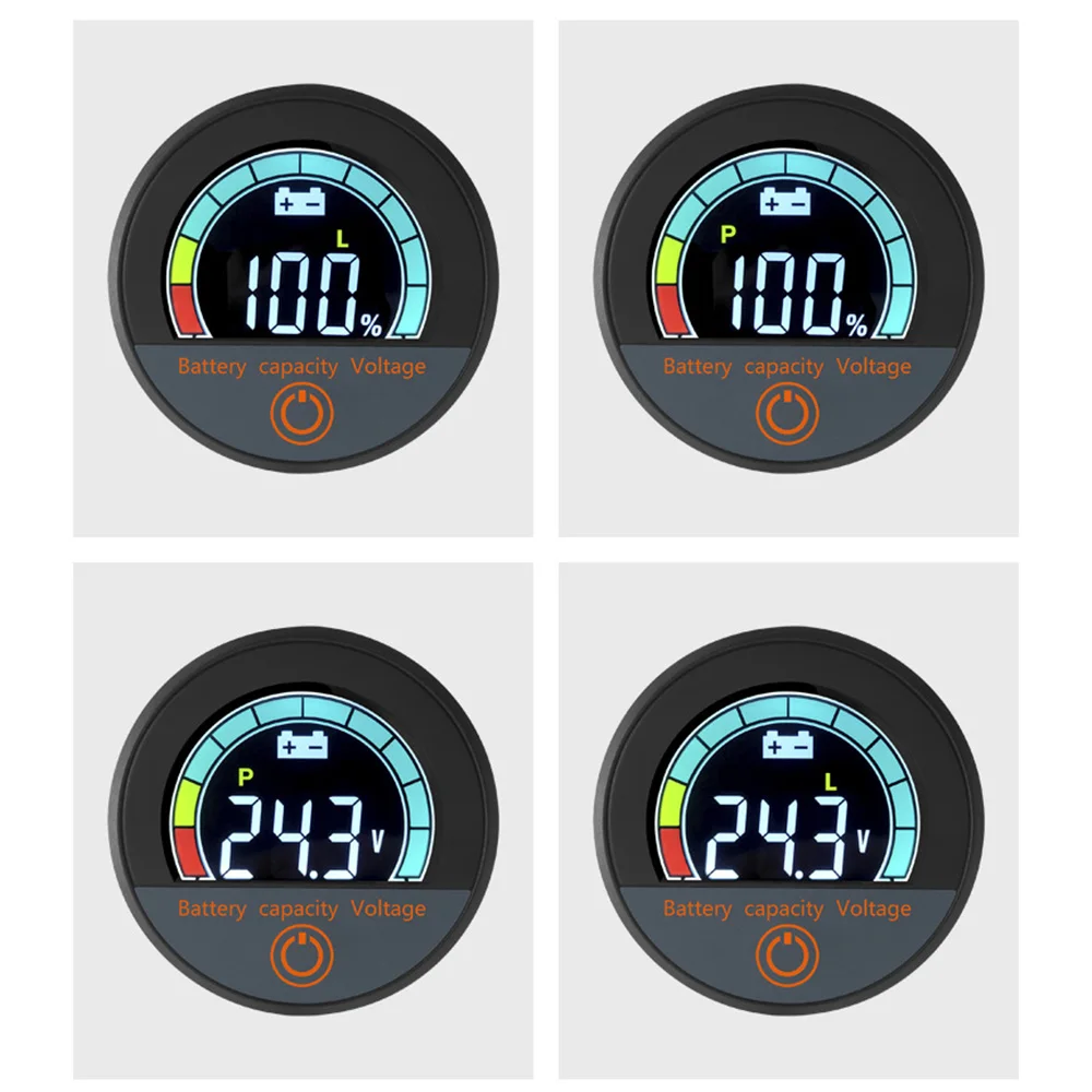 DC7-100V LED Digital Voltmeter Waterproof Car Voltage Meter Panel Digital Battery Capacity Tester Checker Volt Measure