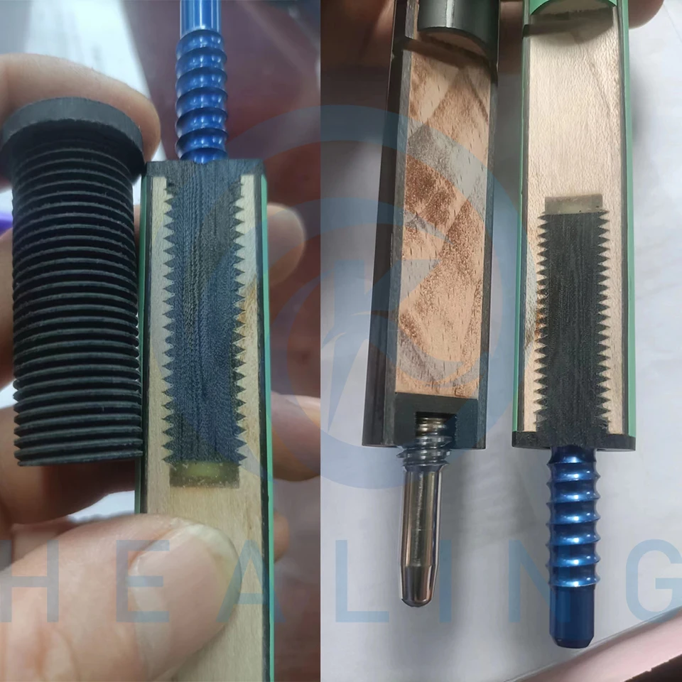 OKHEALING カーボンファイバーシャフトビリヤードプールキュープレイ