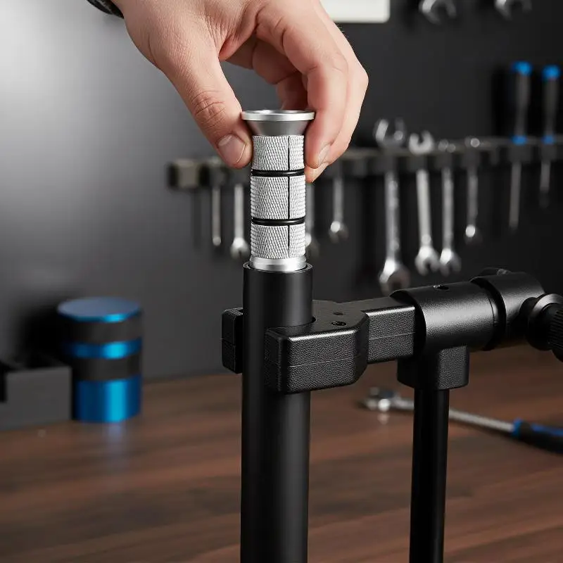 Bike Fork Steerer Expander 28.6mm 31.8mm Durable Aluminum Alloy Headset Stem Compression Plug for  Road Bikes