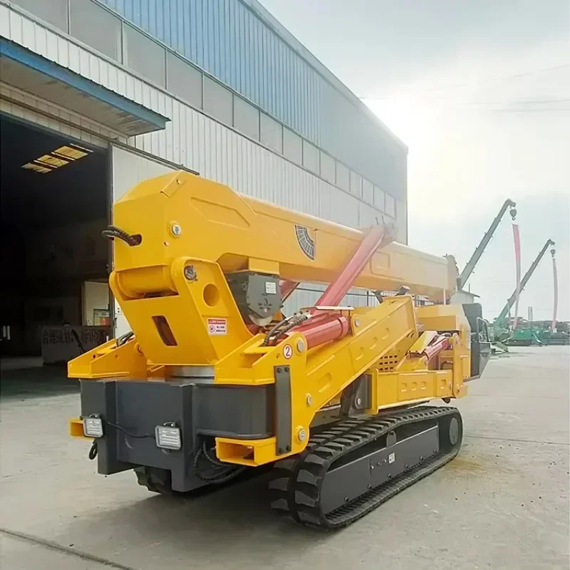 8 Ton Remote Control Mini Crawler Spider Crane 18 M 22 M Best Price CE Certification EPA Engine and Electric Crane Spider