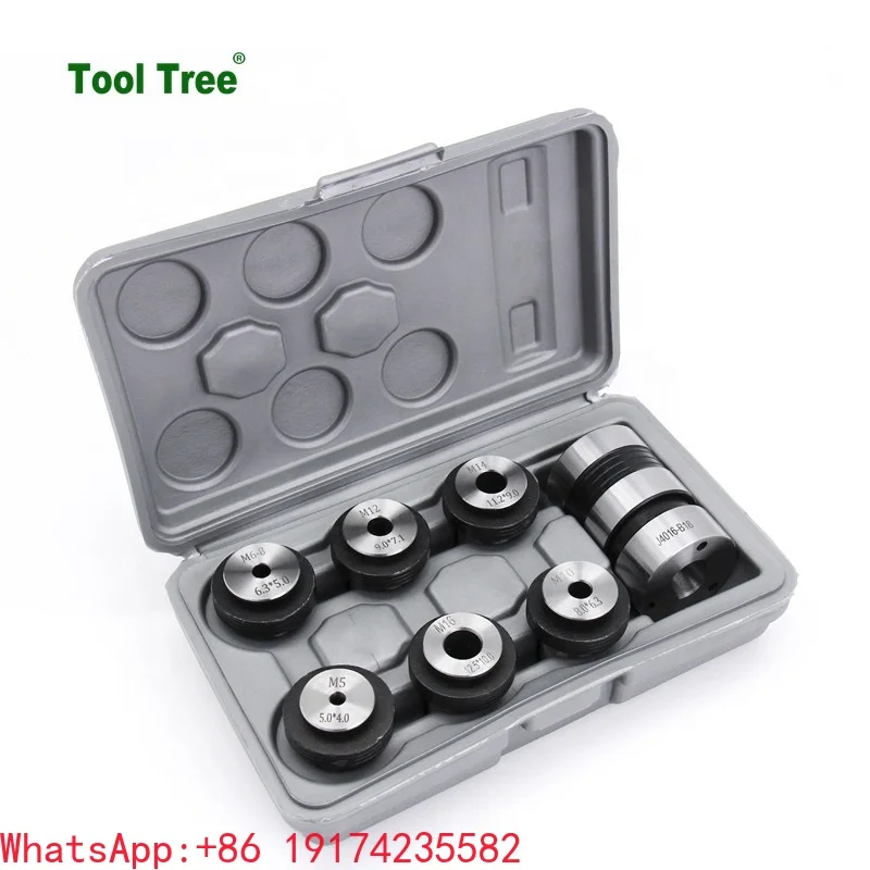Tool Tree 40Cr Machine Tools Quick Change Type Tapping Collet Set M3-M16 Tapping Drill Chucks J4012/J4016 for Drilling Machine