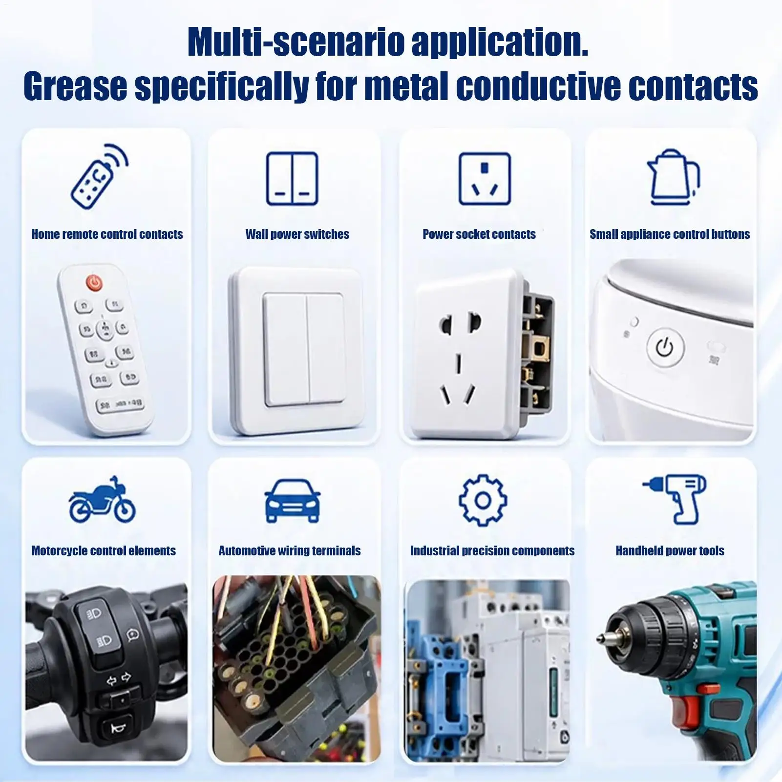 5g Dielectric Grease Automotive Long Lasting Portable Conductive Grease for Car Home Battery Terminals Electrical Connectors