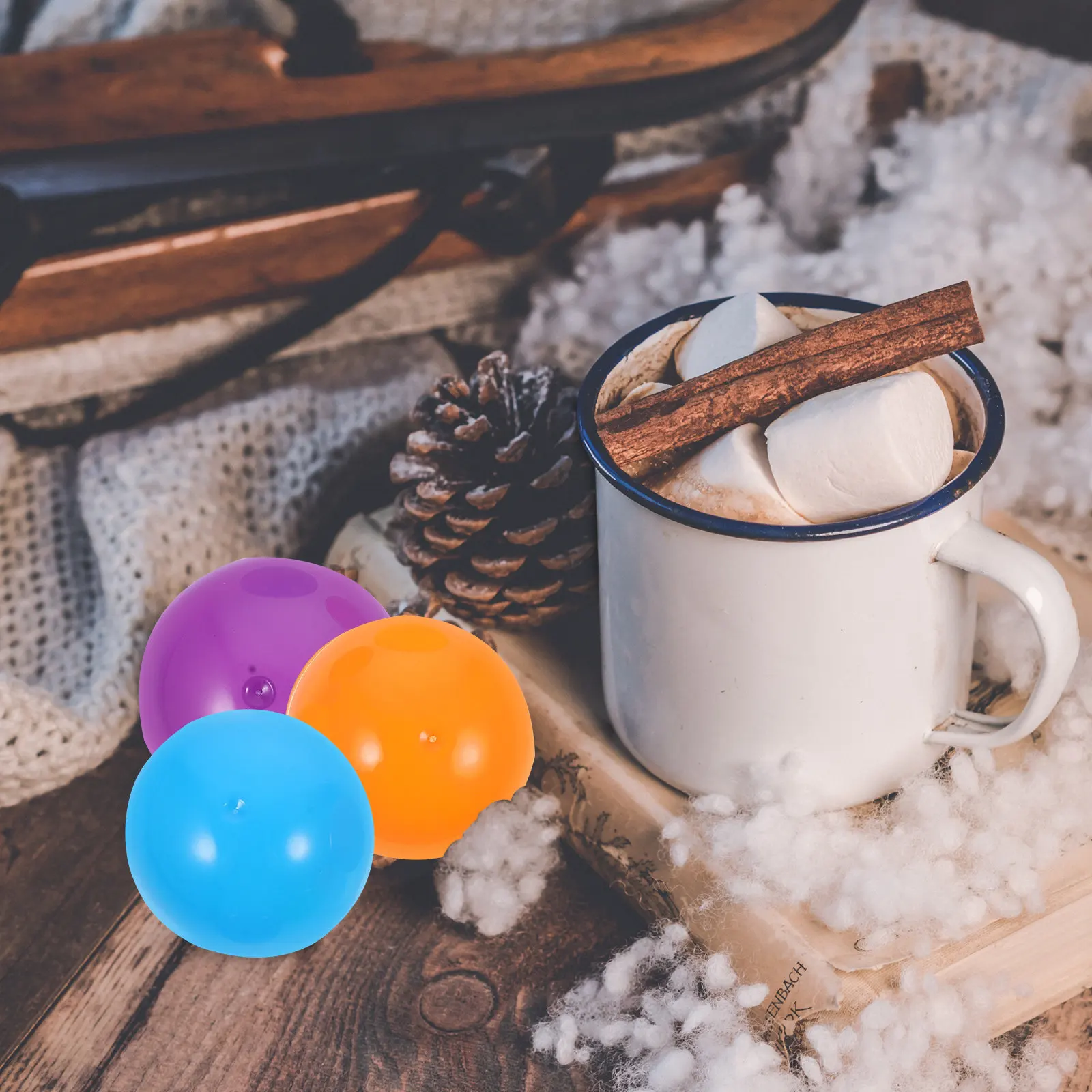 50 Piezas de Bolas de Plástico de Colores Rellenables, Redondas y Abribles, para Empacar Dulces, para Máquinas Expendedoras de Golosinas y Máquinas Expendedoras de Chicles para Fiestas