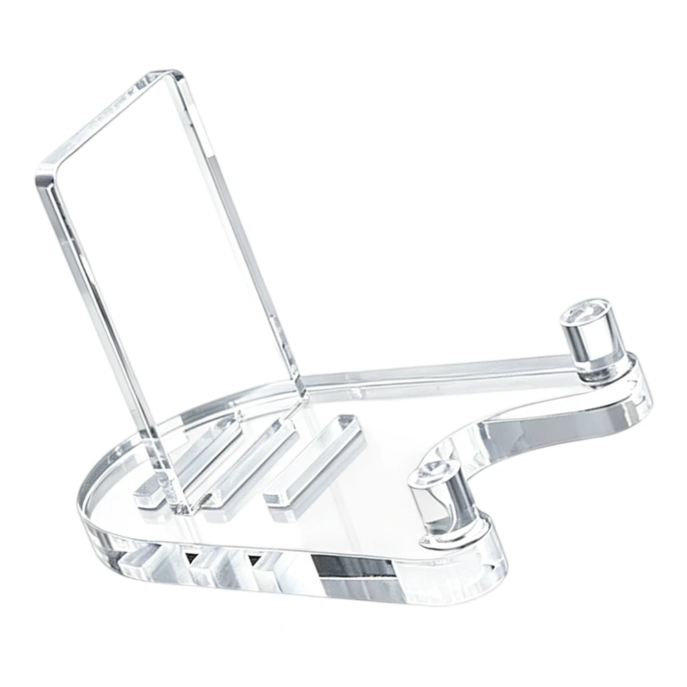 Display Rack for Ceramic Plates and Tea Sets Built from For Acrylic to Support Clean Lines and Uninterrupted Visual Flow