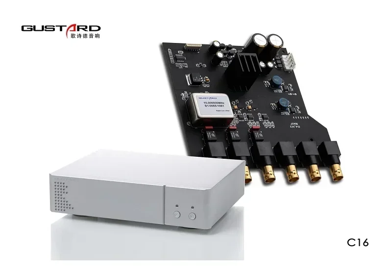 GUSTARD C16 Digitaluhrgenerator HIFI EXQUIS Master Audio Time Synchronizer