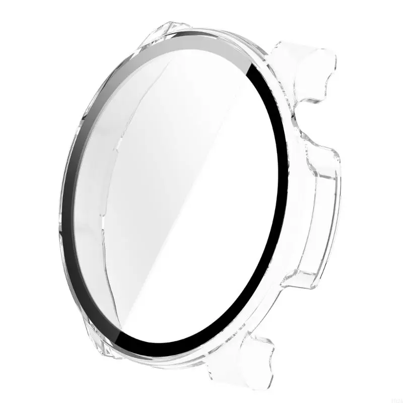 Tonton Cover Shell Screen Protector Tempered Glass Film Untuk Balance 2 Scratchproof Case Smartwatch Film Dustproof Case 193a