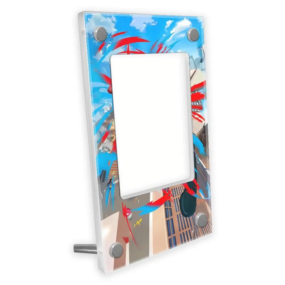 

Pokemon Anime Mega Lucario Ex Card Extended Art Display Case Collection Card Extended Painting Psa Display Rack Excluding
