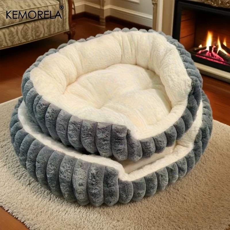 Ultra-Cozy Calming Pet Bed 5