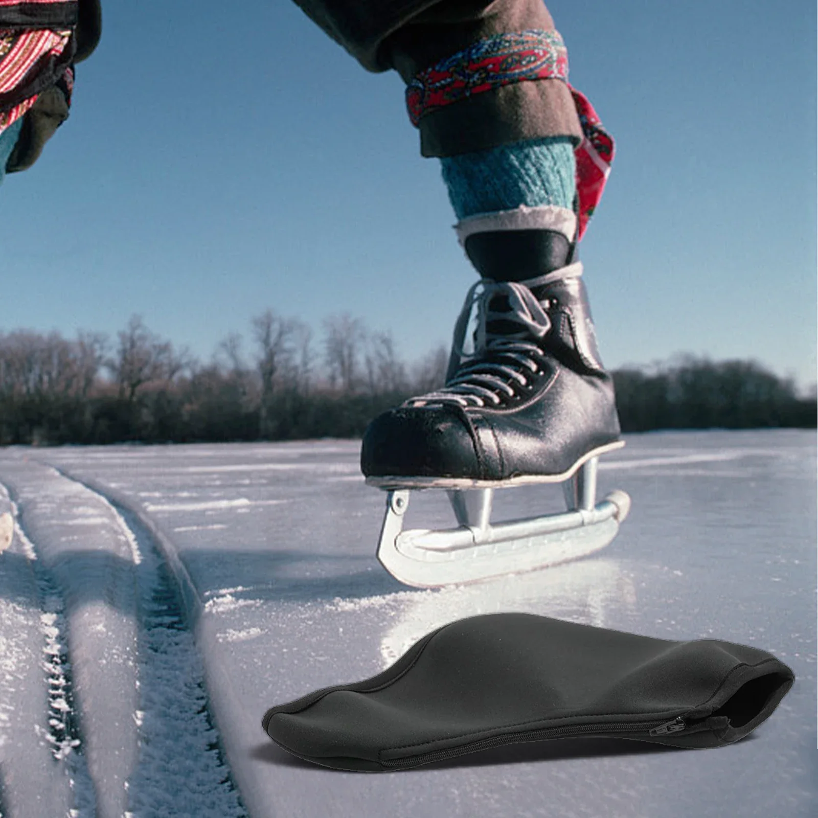 Neoprene Skate Covers Ice Skate Boot Covers Indoor Skating Comfortable Skate Boot Covers Extends Skate Life For Ice Skating