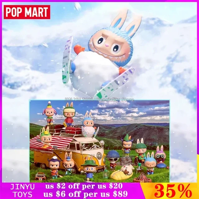 POP MART Labubu The Monsters Camping Series Blind Box Trendy Toys Cute  Cartoon Anime Action Figure Desktop Ornament Collectible - AliExpress 26