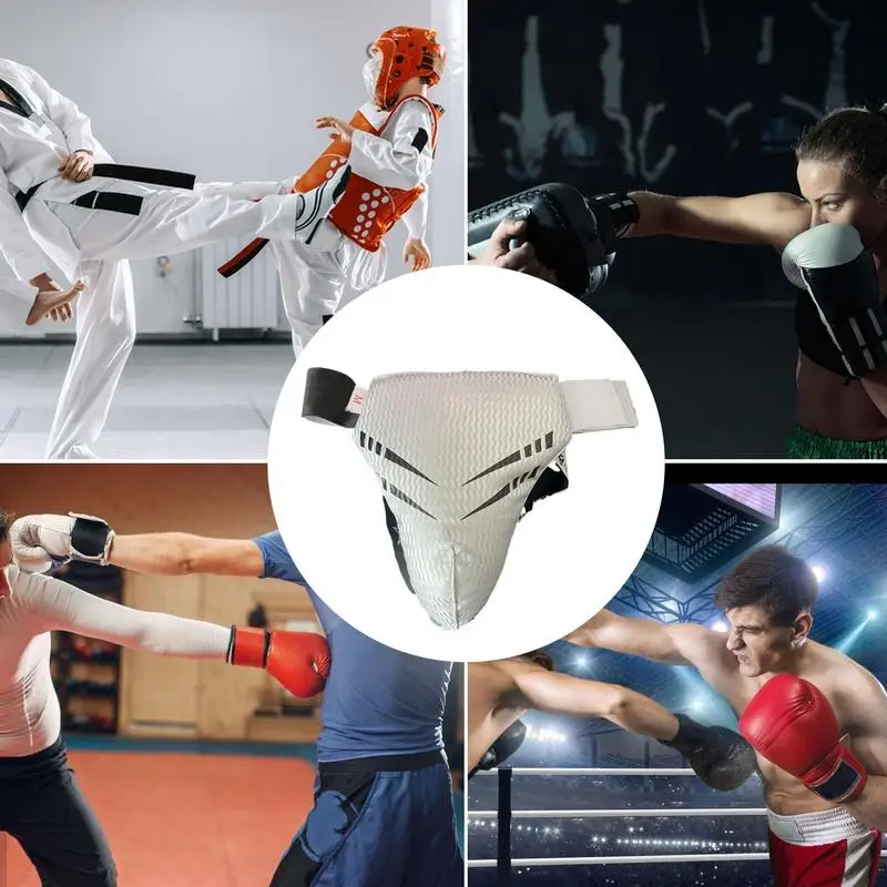 Taekwondo Groin Cup Groin Guard Crotch Protector Boxing Groin Protection Gear for Man Woman Taekwondo Cricket Protective Gadget