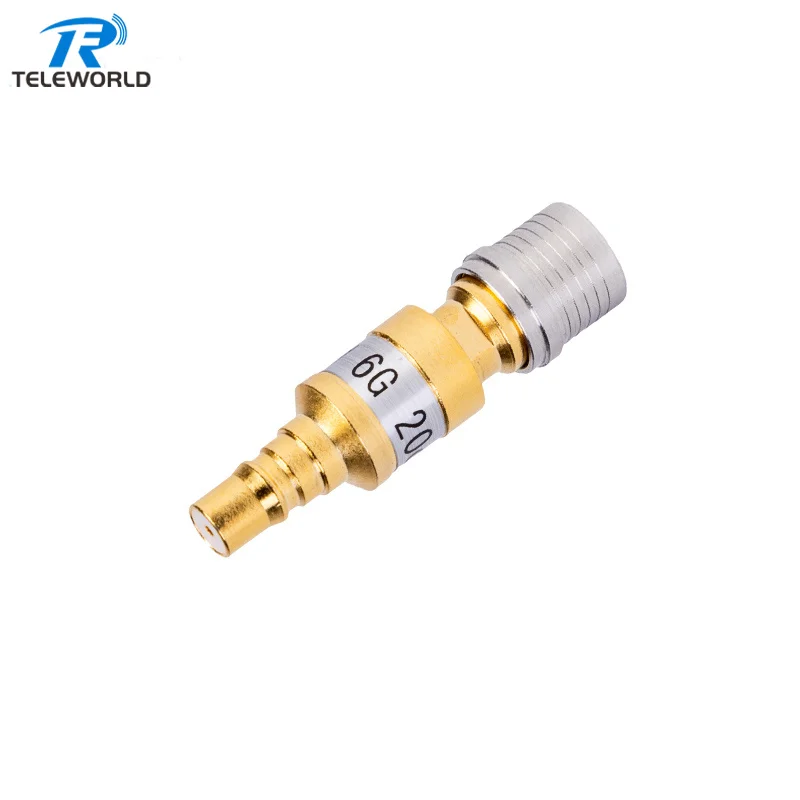 

6G 8G 2W QMA Fixed Attenuator male to female 1dB 2dB 3dB 5dB 6dB 10dB 20dB 30dB 6GHz 8.5GHz 50ohm