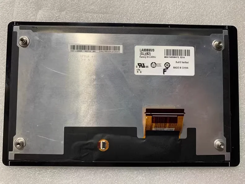 

8-дюймовая ЖК-панель дисплея LA080WV9-SL02, тест на складе, показывает обычный