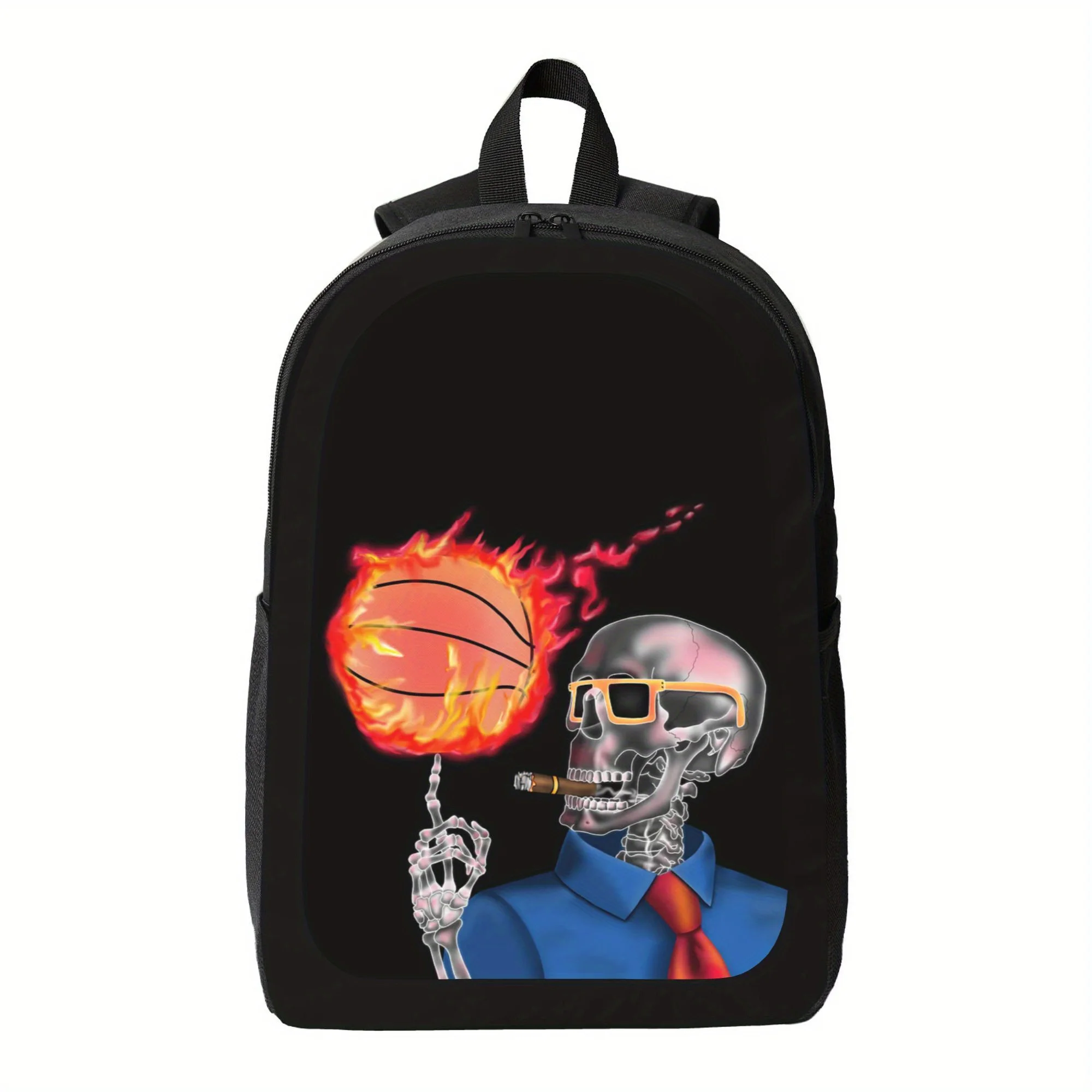 

The Flame School Backpack features a double-shoulder design, suitable for both male and female students. It is light