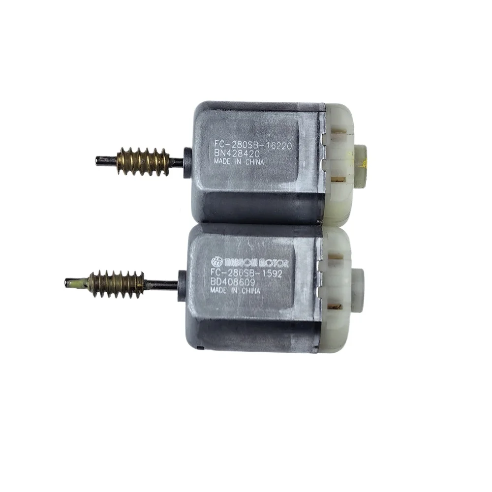 DC 12V Mabuchi FC-280SB-1592/FC-280SB-16220 Worm Gear Motor For Repair Car Lock Actuator Rearview Folding Mirror