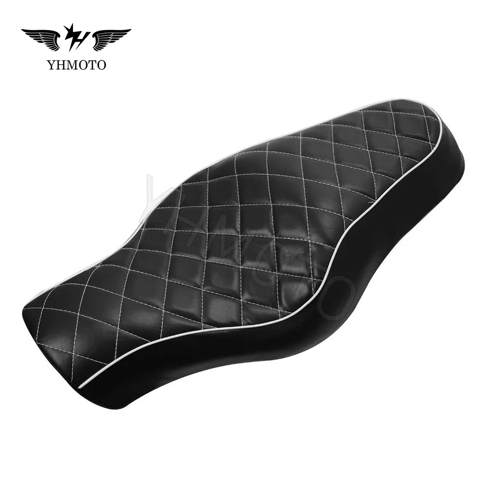 Motorradteile Hinten Two Up Fahrer Sozius Sitz für Harley Sportster 883 L R XL883R SuperLow XL883L Nightster 1200