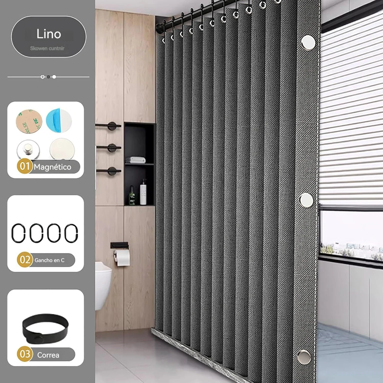 Thumbnail 3 - #83 Best Shower Rods to Buy In 2026
