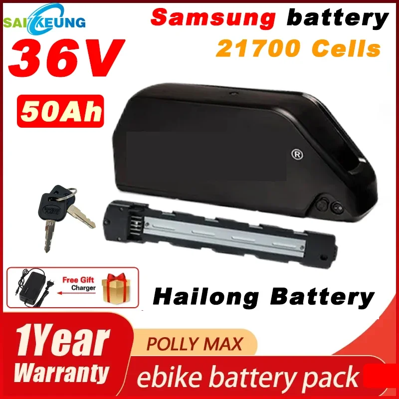 

Hailong 36v Batterie Velo Electrique 36v 48v 72v 25ah 30ah 35ah 40ah 50ah 60ah Bafang 3000w Bateria EBike Batterie 21700 Battery