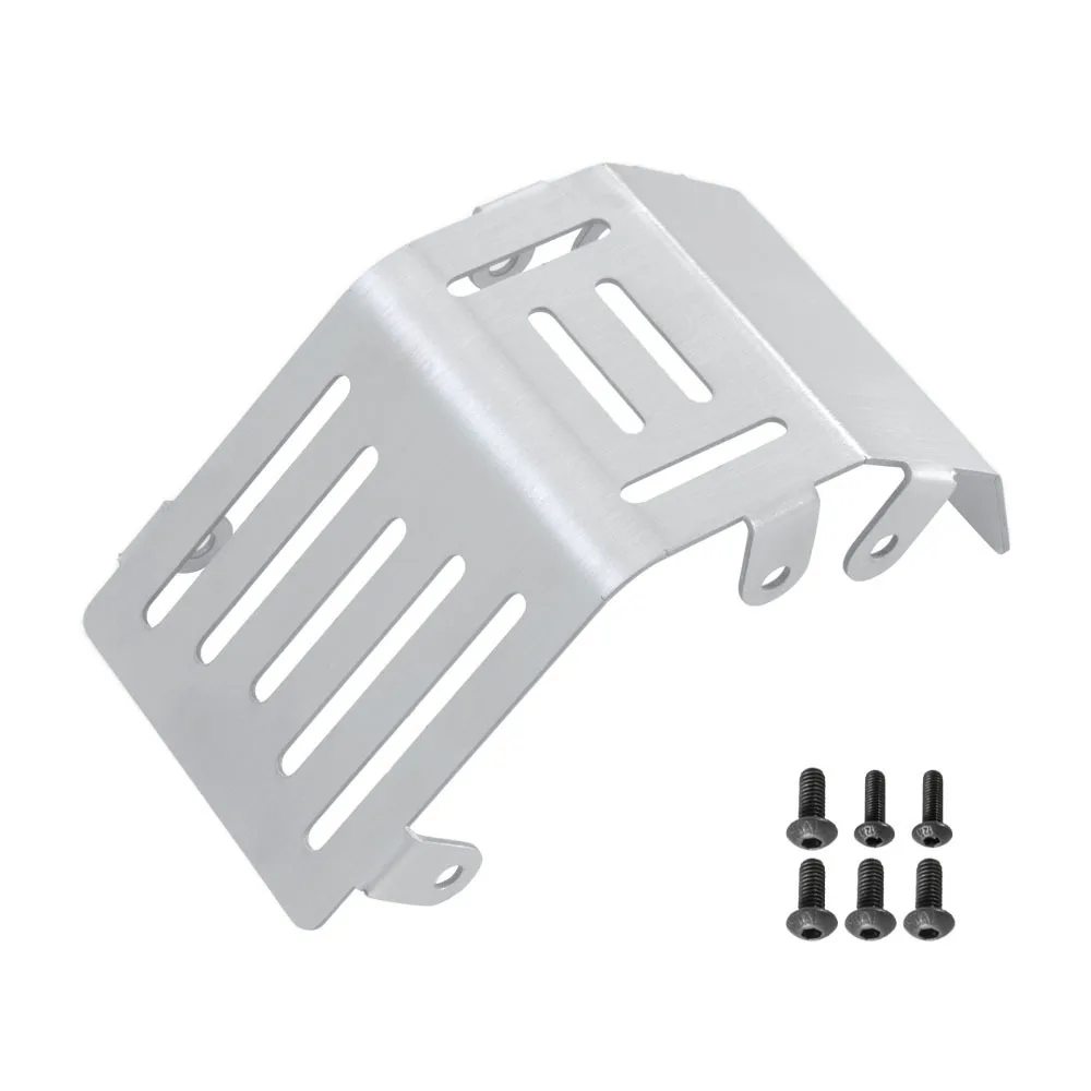 1PCS Stainless Steel Chassis Armor Axle Protector Skid Plate for Losi 1/4 Promoto-MX RTR Motorcycle LOS06000 RC Car