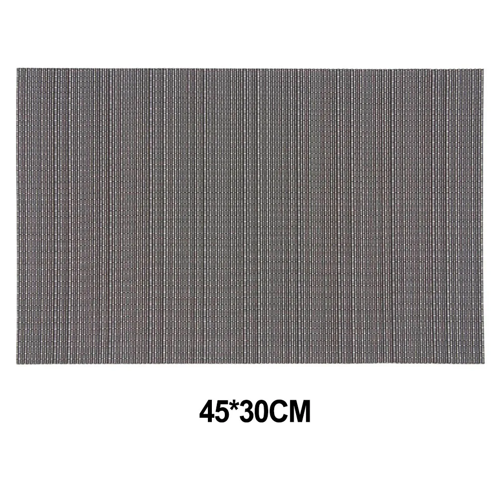 Four piece placemats 18x12 inch size perfect for restaurants hotels and home For kitchens with scratch resistance
