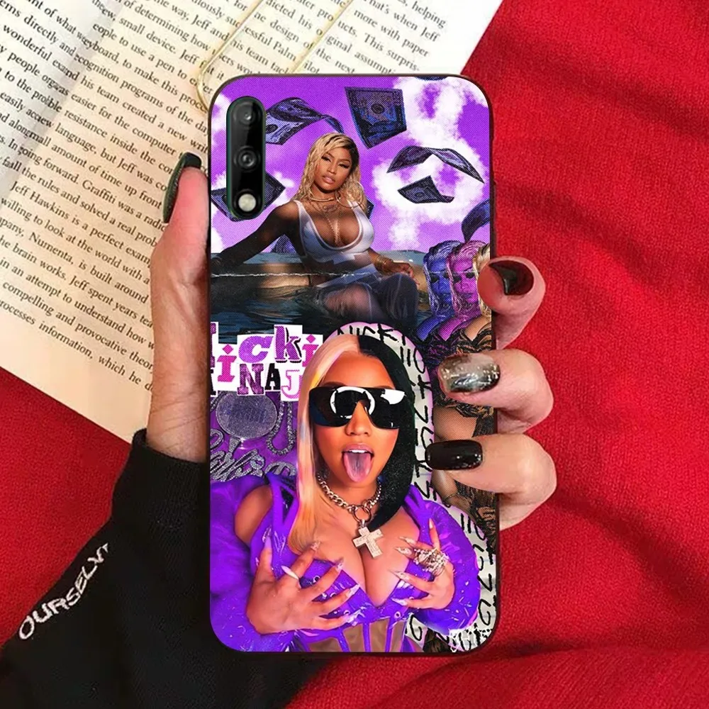 Nicki Minaj Rapper Phone Case For Huawei Honor 10 lite 9 20 7A 9X 30 50 60 70 pro plus Soft Silicone Cover