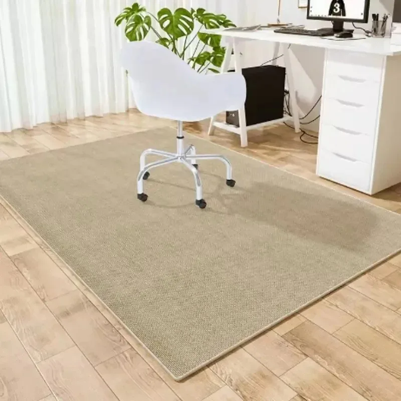 

MBG23VIKAMA Nordic Minimalist Loop-Pile Carpet - Scandi Simple Area Rug for Desk, Living Room & Bedroom, Durable Non-Slip Ho4Fb&