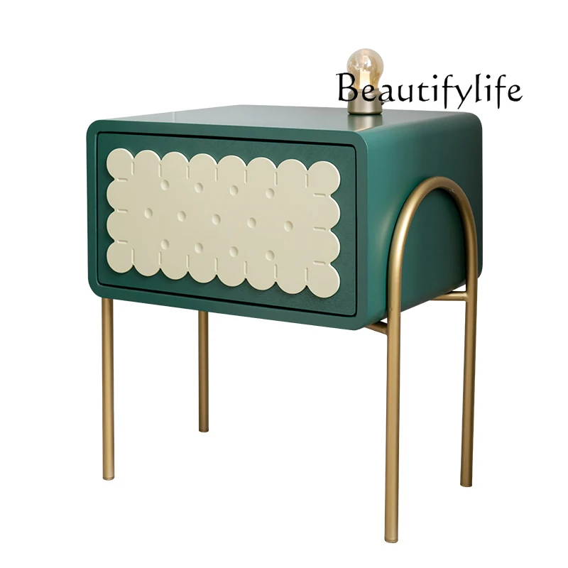 

Простой и стильный роскошный прикроватный столик для спальни, шкаф для хранения в гостиной, креативный дизайн, угловой диван