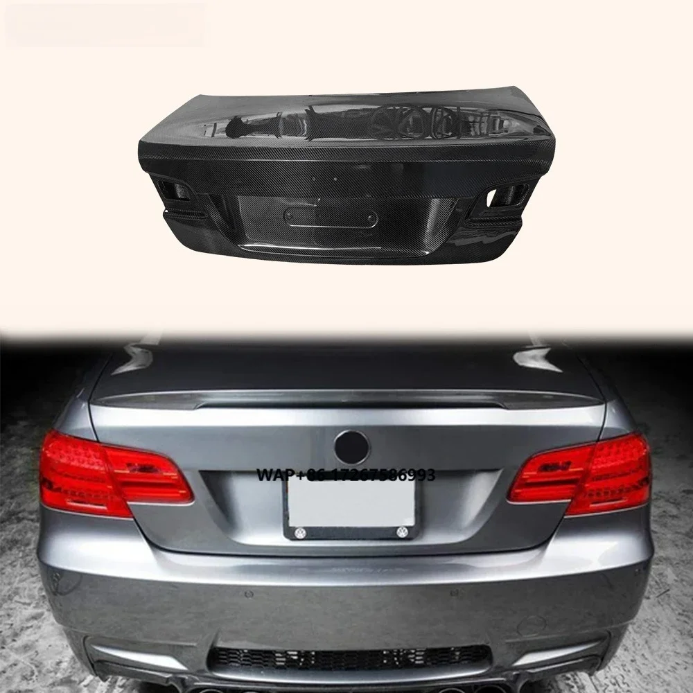 

Для BMW 3 серии E92 и M3 06-13: Задний бампер и крышка багажника из карбона в стиле OE
