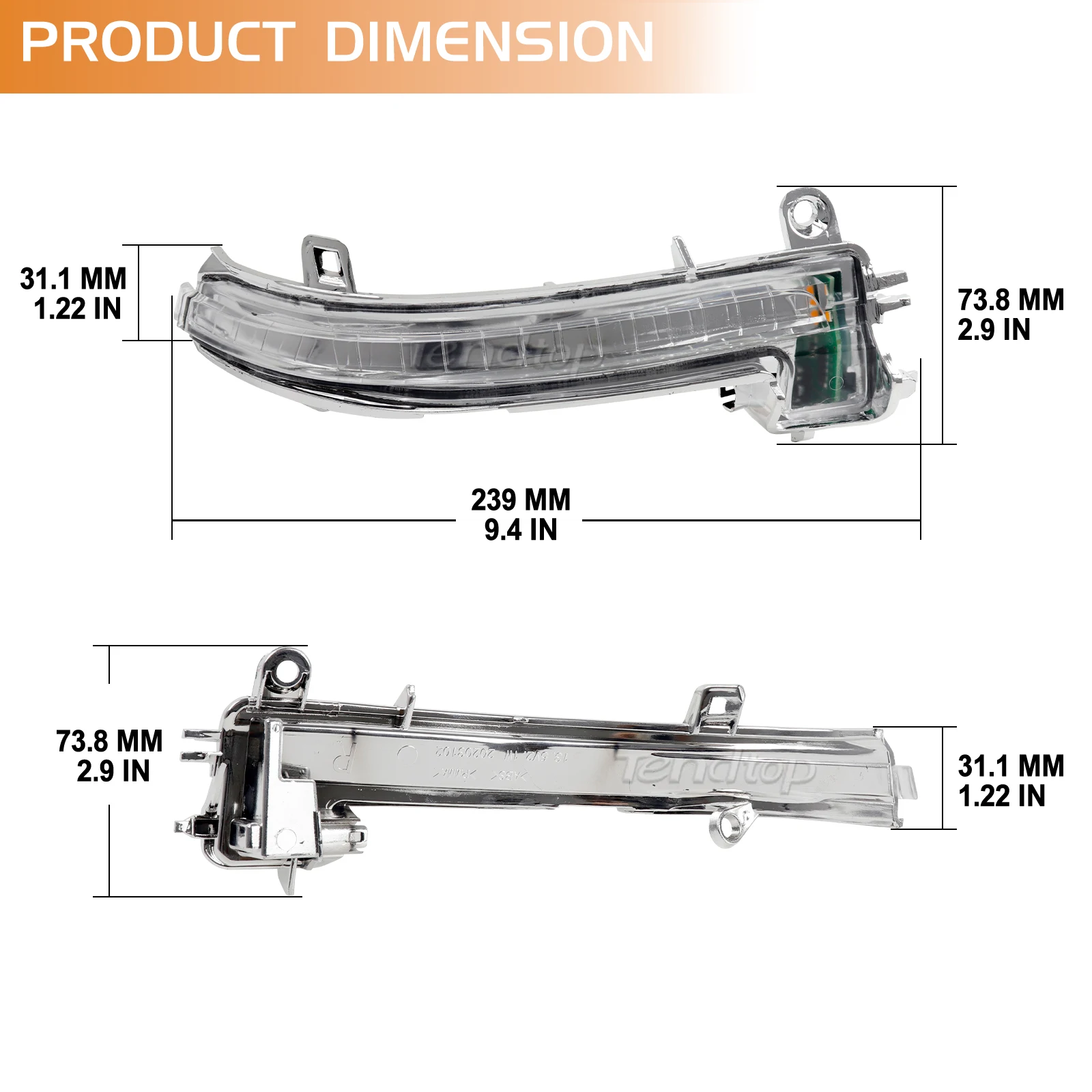 Car LED Turn Signal Light Side Mirror Lamp Indicator For BMW F35 F32 F33 F34 X1 E84 F36 1 2 3 4 Series F20 F30 F31 F21 F22 F23