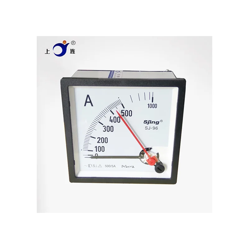 

1Pcs SJ96 AC Double needle 500A/5A Measuring Range Panel Mounting Ammeter Ampere Meter CP-96