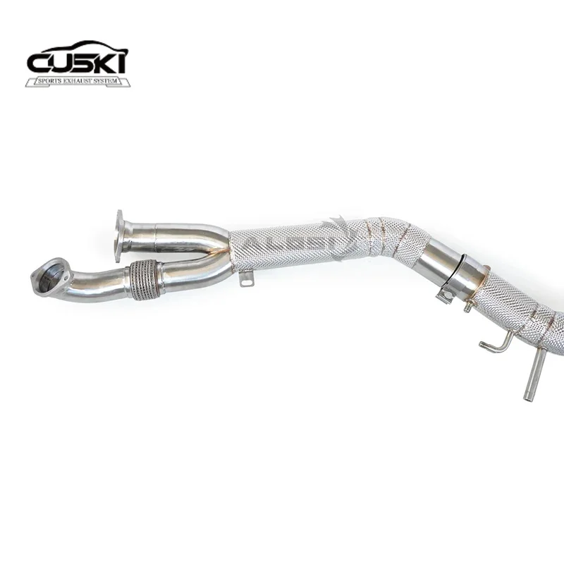 

High quality stainless steel equal length middle pipe suitable for BMW M3 M4 G80 G82 M2/M2C G87 3.0T 2021-2023