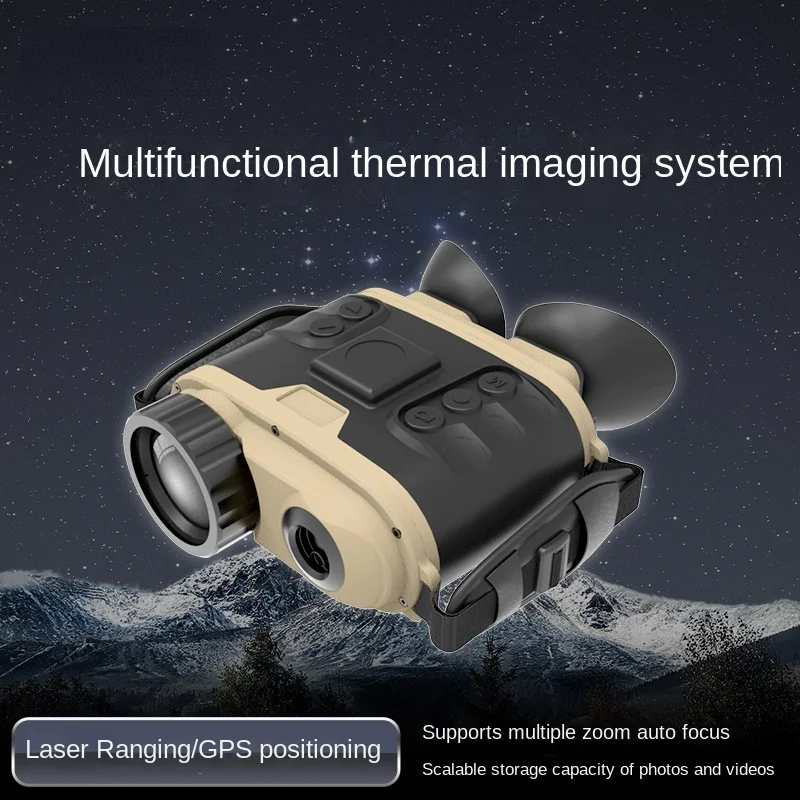 

Laser Night Vision Instrument Multi-Function Thermal Imaging System HD Handheld Single Binocular Infrared Thermal Imaging Rangin