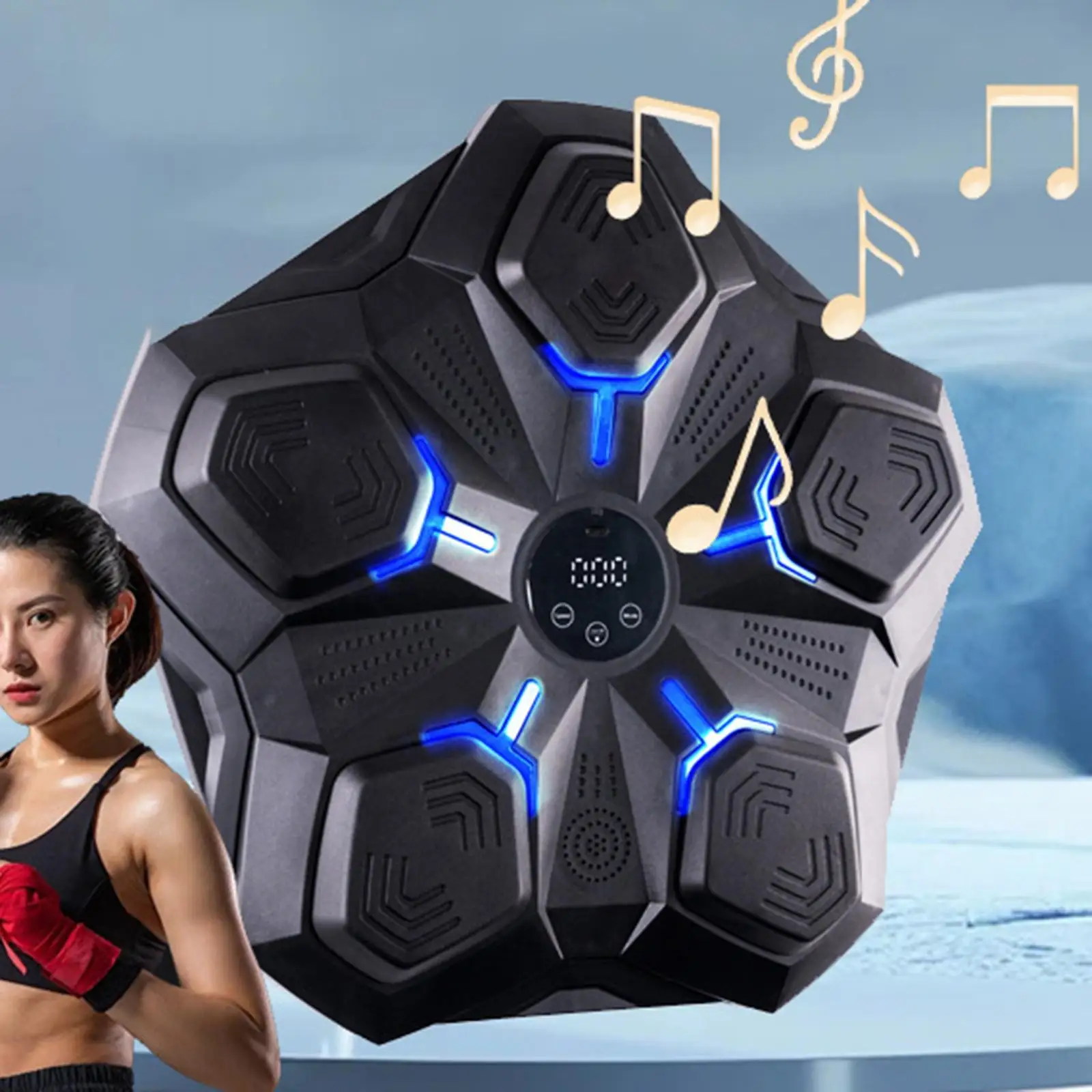 Music Boxing Machine Music Boxing Wall Target for Sanda Kickboxing Fitness