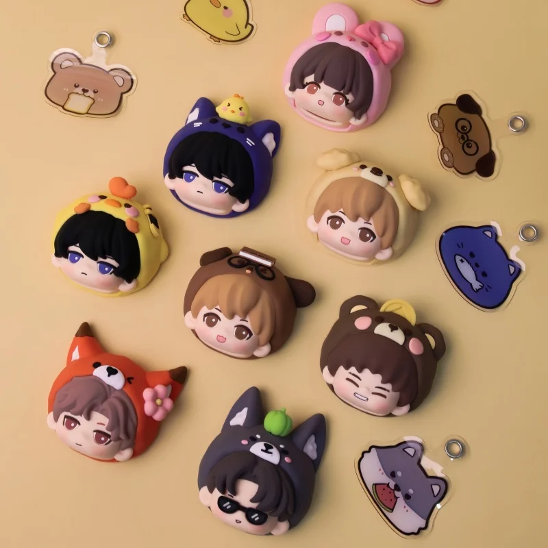 

The Lost Tomb Animal Party Series Q Version Figure Model Decor Blind Box Mystery Box Peripheral Zhang Qiling Wu Xie Collect Gift