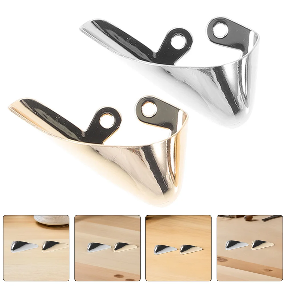 

12Pcs Durable Iron High Heel Tip Covers Elegant Pointed Toe Protectors for Shoes Protection High Heels Toe Caps