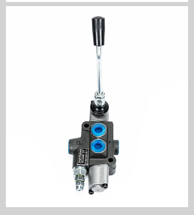 Hydraulic multi-way valve BDL-40 distributor cylinder reset positioning splitter manual directional pump