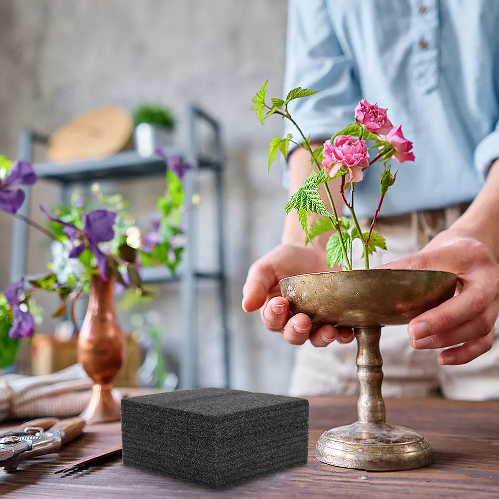 

2pcs High-Density Foam Floral Blocks For Fresh Dry Flower Arrangements Planter Inserts Diy Bouquet Supplies Wedding Decoration