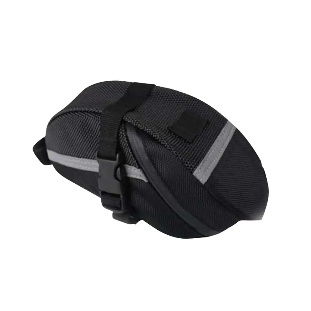 

Tail Bag Bike Seat Saddle Cycling Bags Mounting Straps Reflective Waterproof Zipper Shape Taillight Hanger Adult Bikes