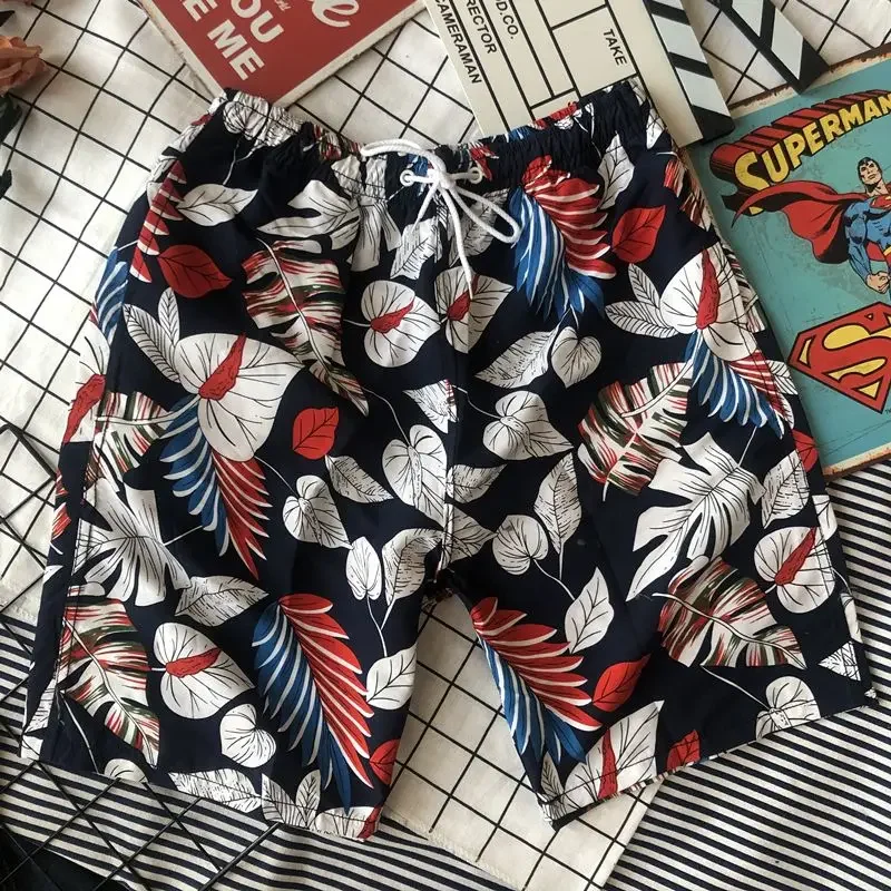 남성용 반바지, 포켓이 있는 배기핏, 비치룩, 루즈핏 드로스트링 와이드 반바지, 로고 없는 보드 반바지, 아이스 신상품, 2025 캐주얼 팬츠